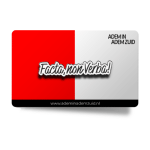 adem in adem zuid - facta - non - verba - pin